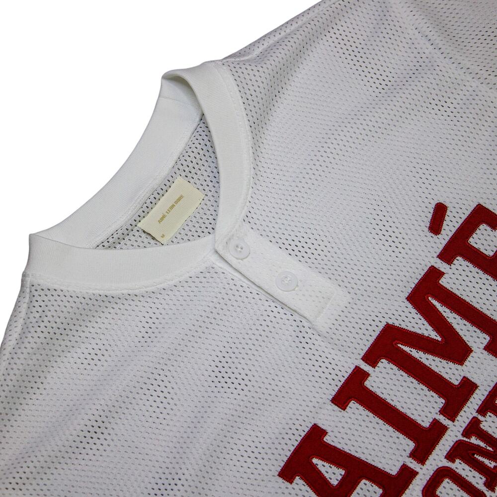 Aime Leon Dore Mesh Batting Practice Jersey Bright White Size L - Picture 3 of 5
